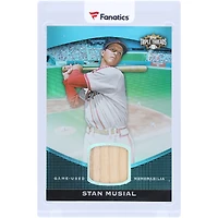 Stan Musial St. Louis Cardinals 2011 Topps Triple Threads Game-Used Bat Relic #TTUSR-67 #1/3 Card
