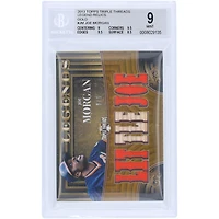 Joe Morgan San Francisco Giants 2013 Topps Triple Threads Legends Game-Used Relics #TTRL-JM #9/9 BGS Authenticated 9 Card - 9,9.5,9.5,8.5 Subgrades