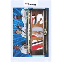 Aroldis Chapman, Joey Votto & Brandon Phillips Cincinnati Reds 2011 Topps Triple Threads Multi Game-Used Relics #TTRC-22 #3/3 Card