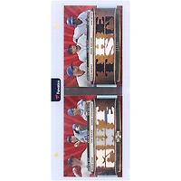 New York Mets 2011 Topps Triple Threads 6-Player Multi Game-Used Relic Booklet #TTRDC-15 #14/36 Card