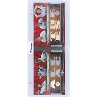 MLB HOF 2011 Topps Triple Threads 6-Player Multi Game-Used Relic Booklet #TTRDC-14 #34/36 Card