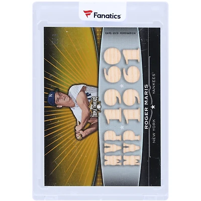 Roger Maris New York Yankees 2011 Topps Triple Threads Multi Game-Used Relics #TTFR-14 #5/9 Card