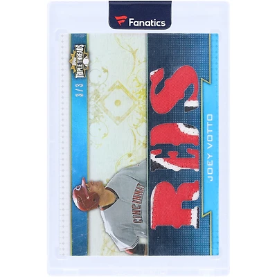Joey Votto Cincinnati Reds 2011 Topps Triple Threads Multi Game-Used Relics #TTR-73 #3/3 Card