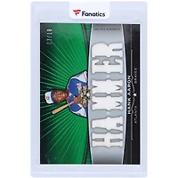 Hank Aaron Atlanta Braves 2011 Topps Triple Threads Multi Game-Used Relics #TTFR-10 #7/18 Card