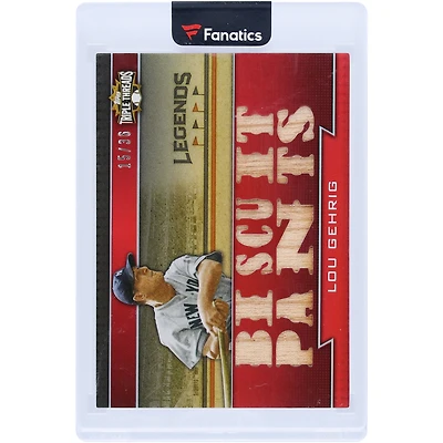 Lou Gehrig New York Yankees 2011 Topps Triple Threads Multi Game-Used Relics #TTRL-10 #15/36 Card
