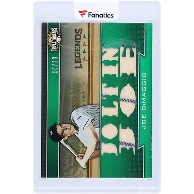 Joe DiMaggio New York Yankees 2011 Topps Triple Threads Multi Game-Used Relics #TTRL-5 #16/18 Card