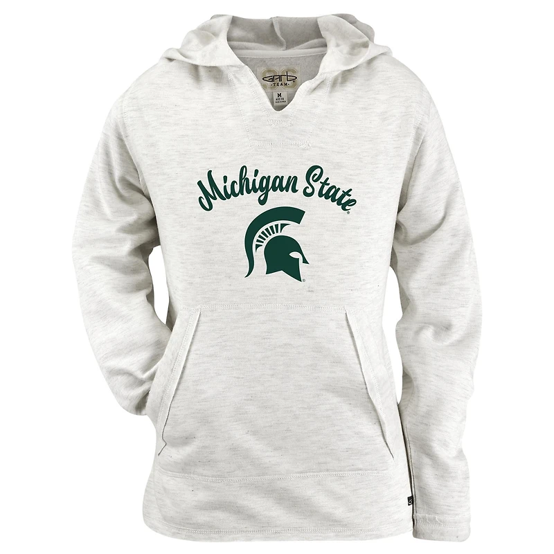 Girls Youth Garb Natural Michigan State Spartans Hadley Lightweight Sweatshirt