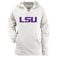 Girls Youth Garb Natural LSU Tigers Hadley Lightweight Sweatshirt