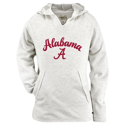 Girls Youth Garb Natural Alabama Crimson Tide Hadley Lightweight Sweatshirt
