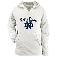 Girls Youth Garb Natural Notre Dame Fighting Irish Hadley Lightweight Sweatshirt