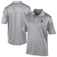 Men's Champion  Gray Somerset Patriots Textured Solid Polo