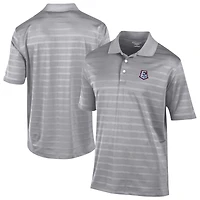 Men's Champion  Gray Round Rock Express Textured Solid Polo