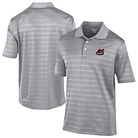 Men's Champion  Gray Richmond Flying Squirrels Textured Solid Polo