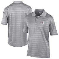 Men's Champion  Gray Reno Aces Textured Solid Polo