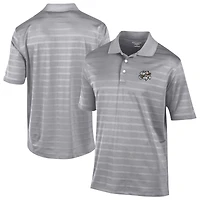 Men's Champion  Gray Omaha Storm Chasers Textured Solid Polo