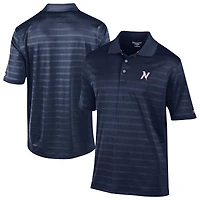 Men's Champion  Navy Northwest Arkansas Naturals Textured Solid Polo
