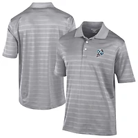 Men's Champion  Gray Kannapolis Cannon Ballers Textured Solid Polo