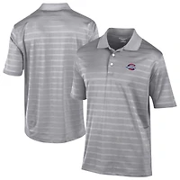 Men's Champion  Gray Greenville Drive Textured Solid Polo