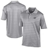 Men's Champion  Gray Fort Myers Mighty Mussels Textured Solid Polo