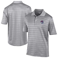 Men's Champion  Gray Binghamton Rumble Ponies Textured Solid Polo