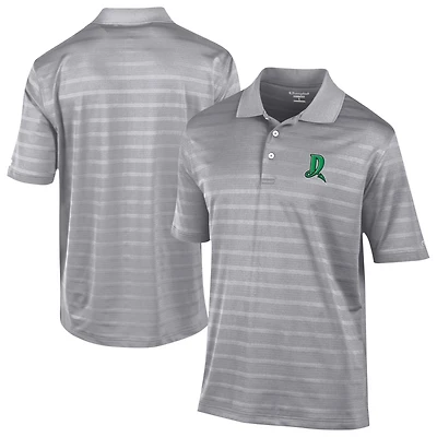 Men's Champion  Gray Dayton Dragons Textured Solid Polo