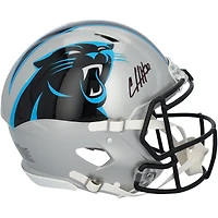 Chuba Hubbard Carolina Panthers Autographed Riddell Speed Authentic Helmet