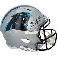 Xavier Legette Carolina Panthers Autographed Riddell Speed Replica Helmet