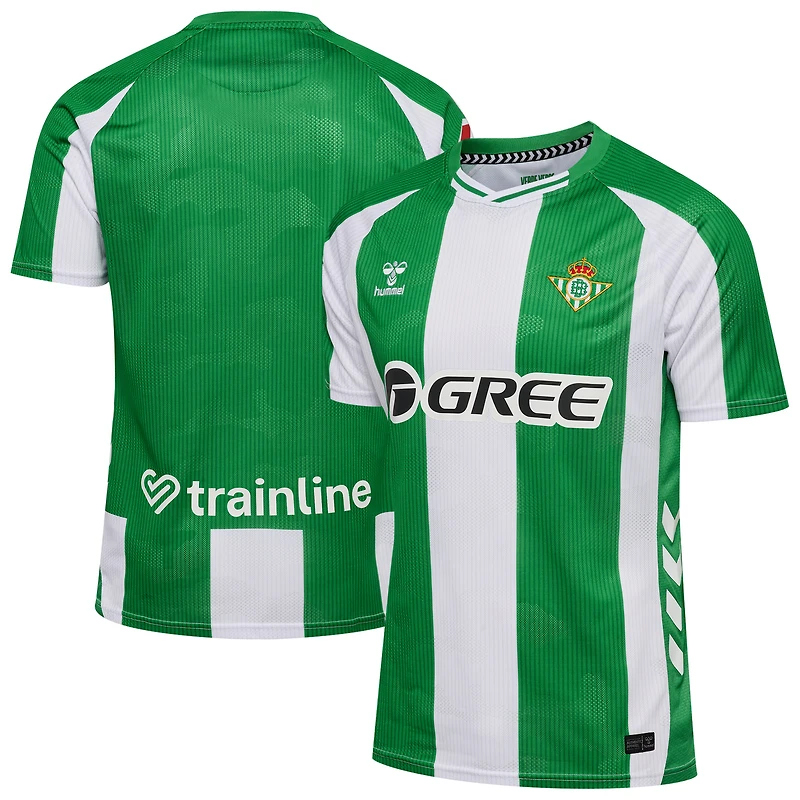 Unisex Hummel  Green Real Betis Home 2025/26 Replica Jersey
