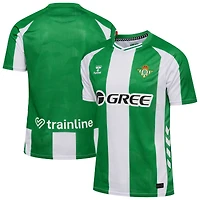 Unisex Hummel  Green Real Betis Home 2025/26 Replica Jersey