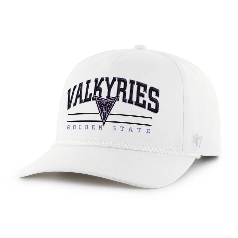 Men's '47 White Golden State Valkyries Roscoe Hitch Adjustable Hat