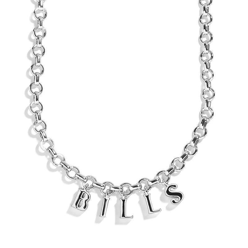 BaubleBar Buffalo Bills Wordmark Charm Necklace