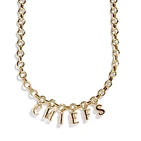 BaubleBar  Kansas City Chiefs Wordmark Charm Necklace