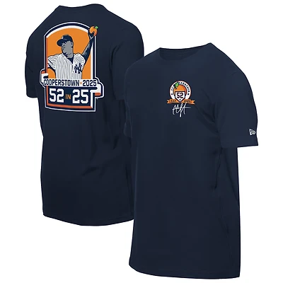 Men's New Era CC Sabathia Navy York Yankees 2025 National Baseball Hall of Fame Grapefruit T-Shirt