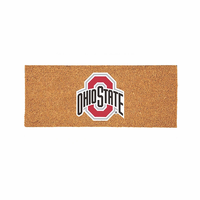 Ohio State Buckeyes 24" x 60" Outdoor Team Color Logo Coir Mat
