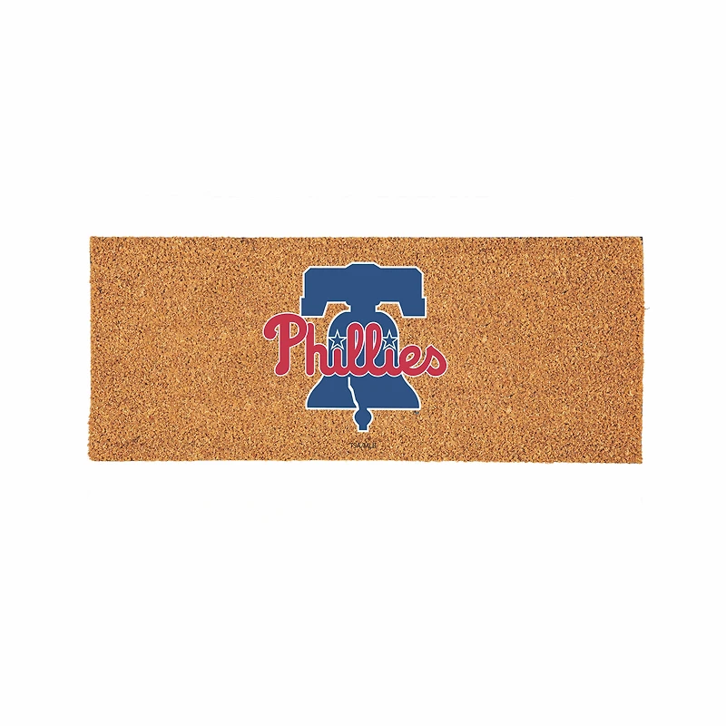 Philadelphia Phillies 24" x 60" Outdoor Team Color Logo Coir Mat