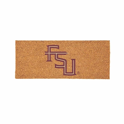 Florida State Seminoles 24" x 60" Outdoor Team Color Logo Coir Mat