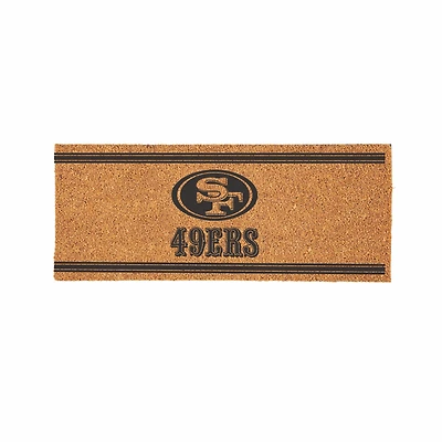 San Francisco 49ers 24" x 60" Outdoor Team Logo Coir Mat