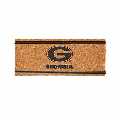 Georgia Bulldogs 24" x 60" Outdoor Team Logo Coir Mat