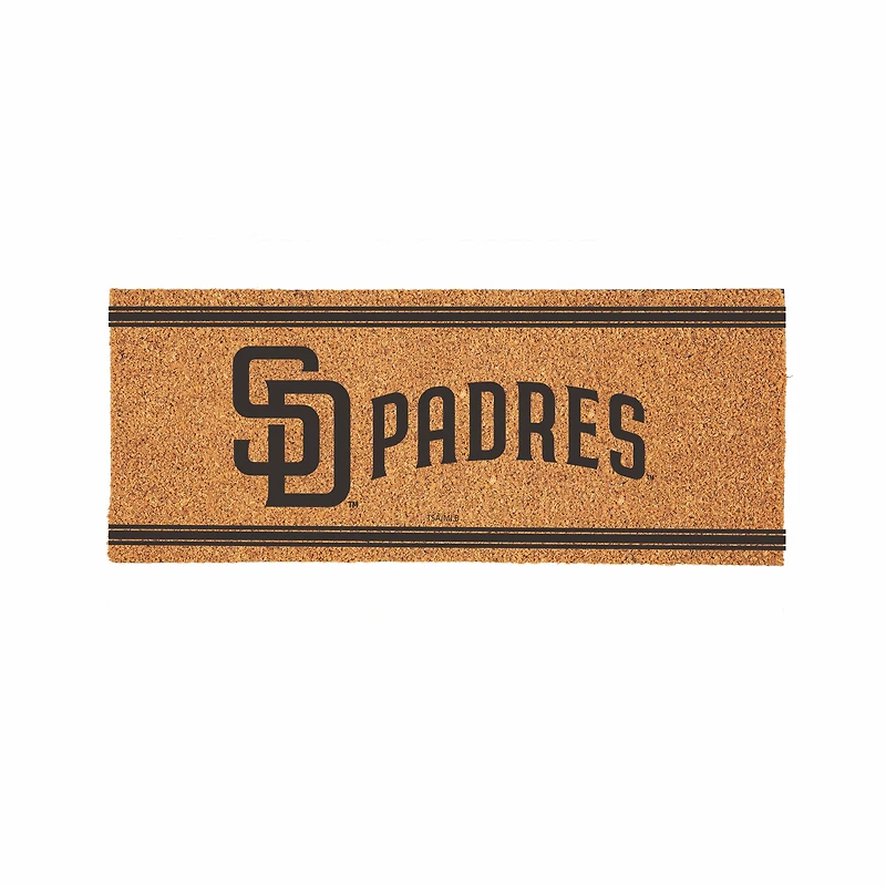 San Diego Padres 24" x 60" Outdoor Team Logo Coir Mat