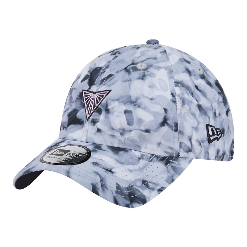 Women's New Era  Eclipse Black Golden State Valkyries Floral Print Casual Classic Adjustable Hat