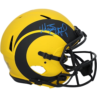 Matthew Stafford Los Angeles Rams Autographed Riddell Rave Speed Authentic Helmet