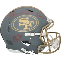 Christian McCaffrey San Francisco 49ers Autographed Riddell Slate Speed Authentic Helmet