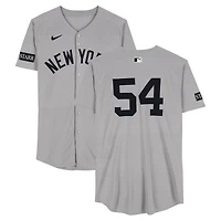 Max Fried New York Yankees Game-Used #54 Gray Nike Jersey vs. Cincinnati Reds on June 25, 2025 - 7 IP, 7 K, W