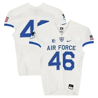 Air Force Falcons Team-Issued #46 White Nike Jersey from the Football Program - Size L