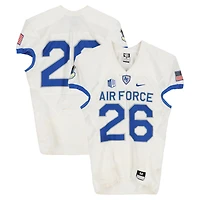 Air Force Falcons Team-Issued #26 White Nike Jersey from the Football Program - Size M