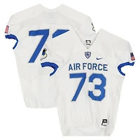 Air Force Falcons Team-Issued #73 White Nike Jersey from the Football Program - Size 2XL