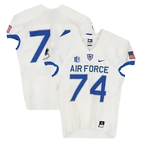 Air Force Falcons Team-Issued #74 White Nike Jersey from the Football Program - Size XL