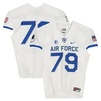 Air Force Falcons Team-Issued #79 White Nike Jersey from the Football Program - Size XL