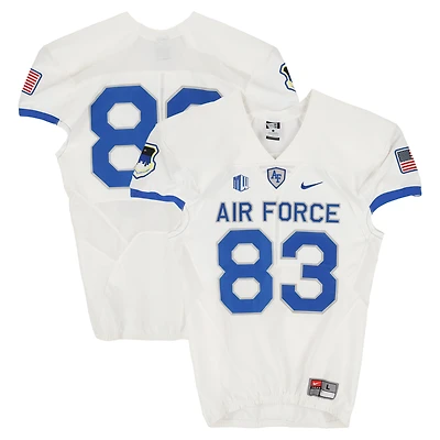 Air Force Falcons Team-Issued #83 White Nike Jersey from the Football Program - Size L