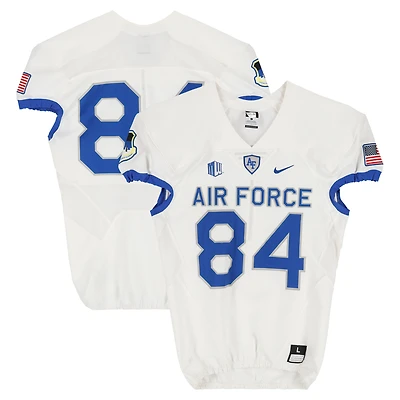 Air Force Falcons Team-Issued #84 White Nike Jersey from the Football Program - Size L